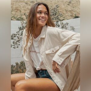 Roxy Let It Go utility jacket size L - Women's Cotton Shirts